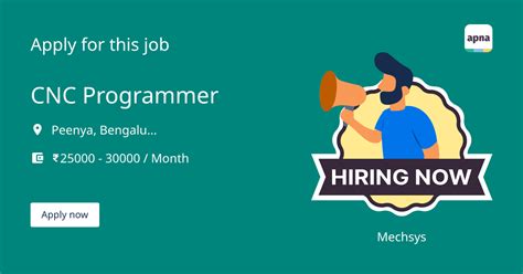 cnc programmer jobs Bangalore